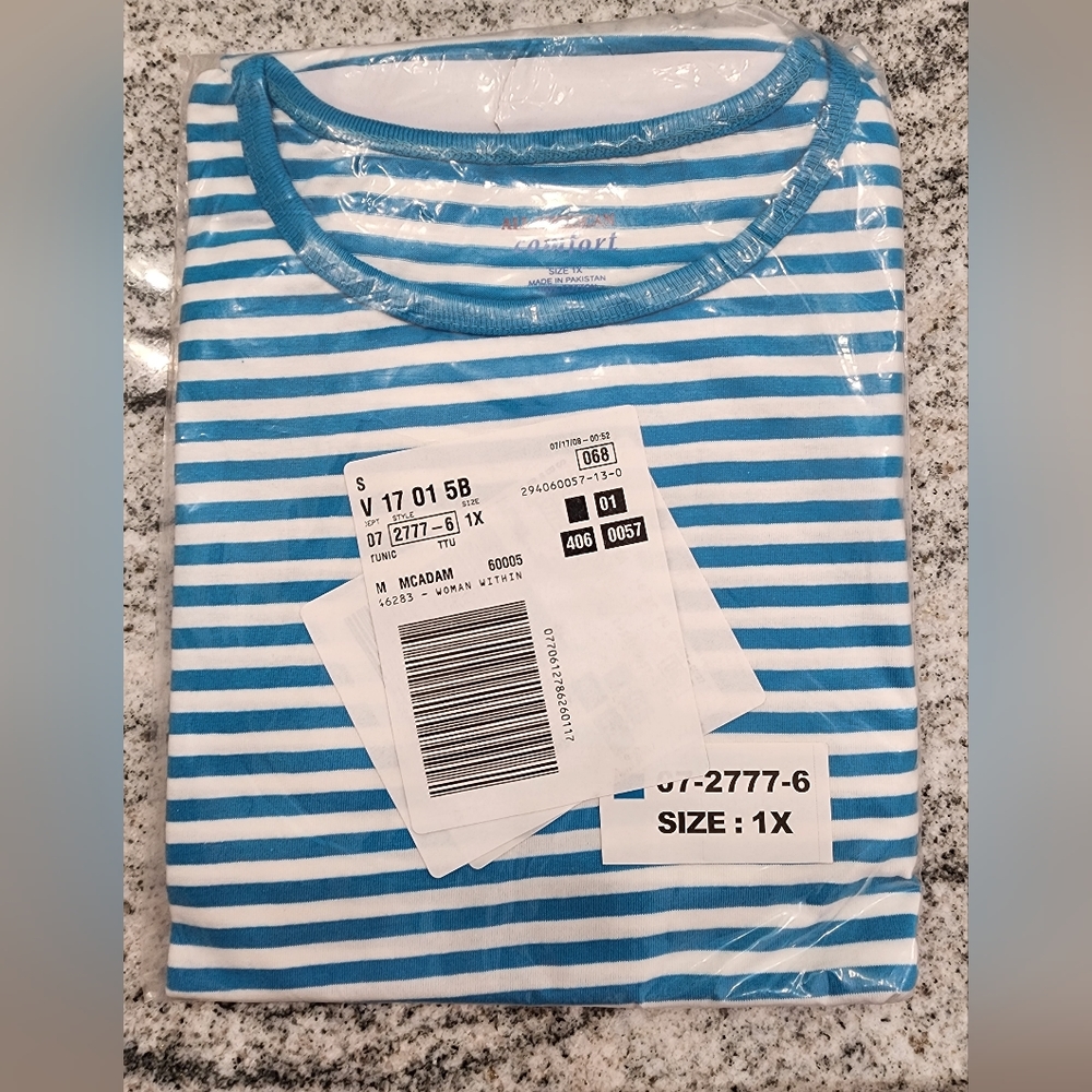 All American Comfort Short Sleeve Top. Size: 1X (multiple listings)